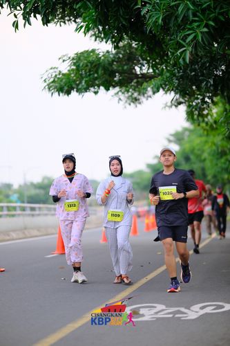 Race photo from CISANGKAN KBP CITY RUN 2025
