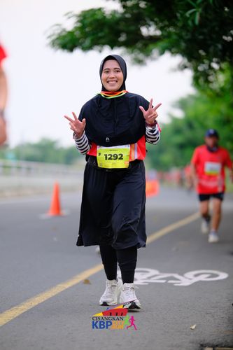 Race photo from CISANGKAN KBP CITY RUN 2025