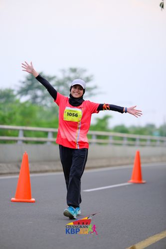 Race photo from CISANGKAN KBP CITY RUN 2025