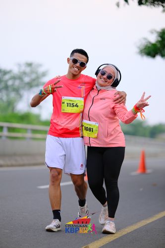 Race photo from CISANGKAN KBP CITY RUN 2025