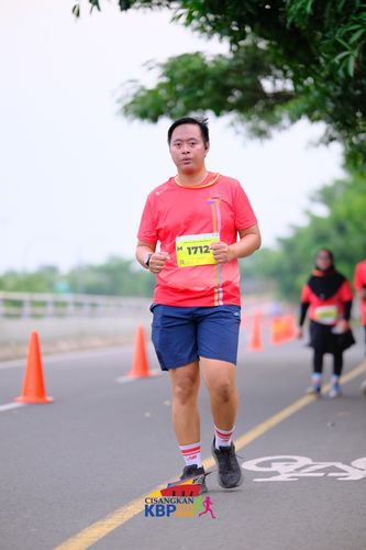 Race photo from CISANGKAN KBP CITY RUN 2025