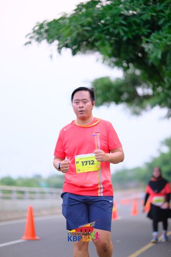Race photo from CISANGKAN KBP CITY RUN 2025