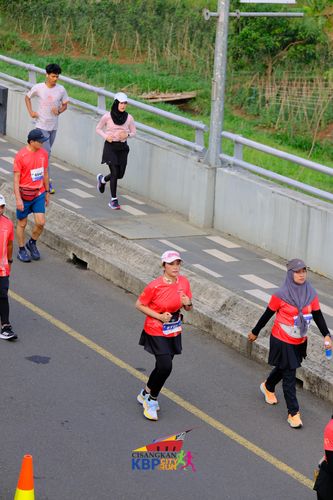 Race photo from CISANGKAN KBP CITY RUN 2025