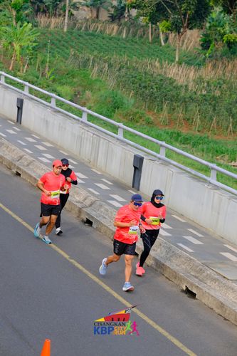 Race photo from CISANGKAN KBP CITY RUN 2025