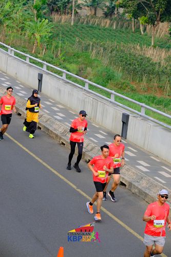Race photo from CISANGKAN KBP CITY RUN 2025