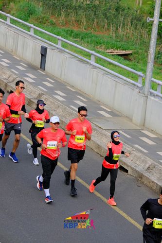 Race photo from CISANGKAN KBP CITY RUN 2025
