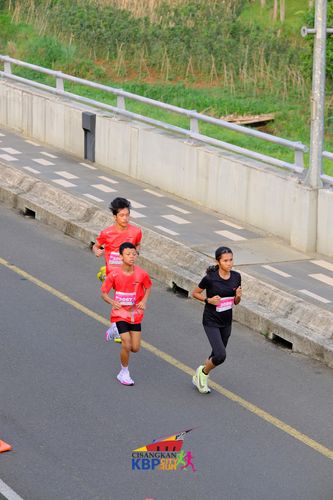 Race photo from CISANGKAN KBP CITY RUN 2025