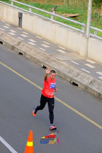 Race photo from CISANGKAN KBP CITY RUN 2025