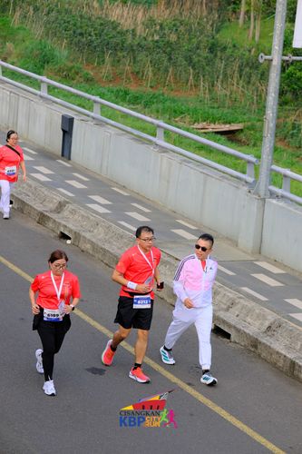 Race photo from CISANGKAN KBP CITY RUN 2025