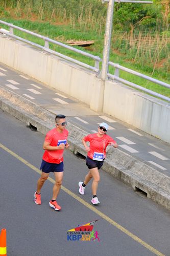 Race photo from CISANGKAN KBP CITY RUN 2025